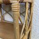Vintage rattan shelf
