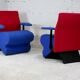 Paire de fauteuils 1995
