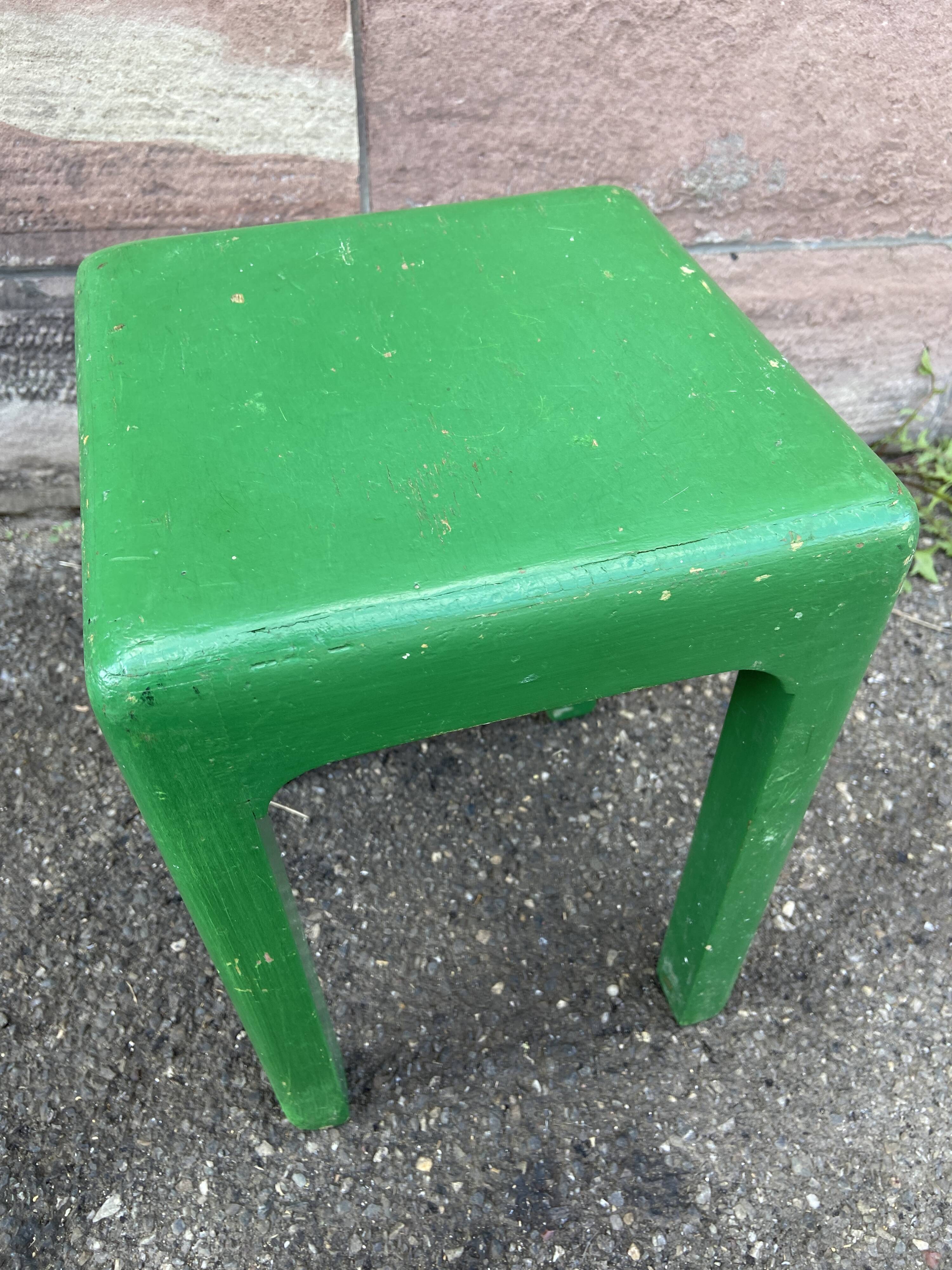 Wooden stool 1960