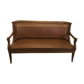 Swan collar empire bench