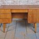 Mid-Century Modern Writing Desk in Walnut, Czech, 1950