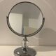 Magnificent retro mirror with magnifying effect