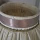 Rare 1970s Desk lamp with pleated shade