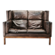 JK 922 Wagon Leather Sofa by Jørgen Kastholm, Denmark, 1960s