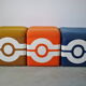 Poufs vintage année 80