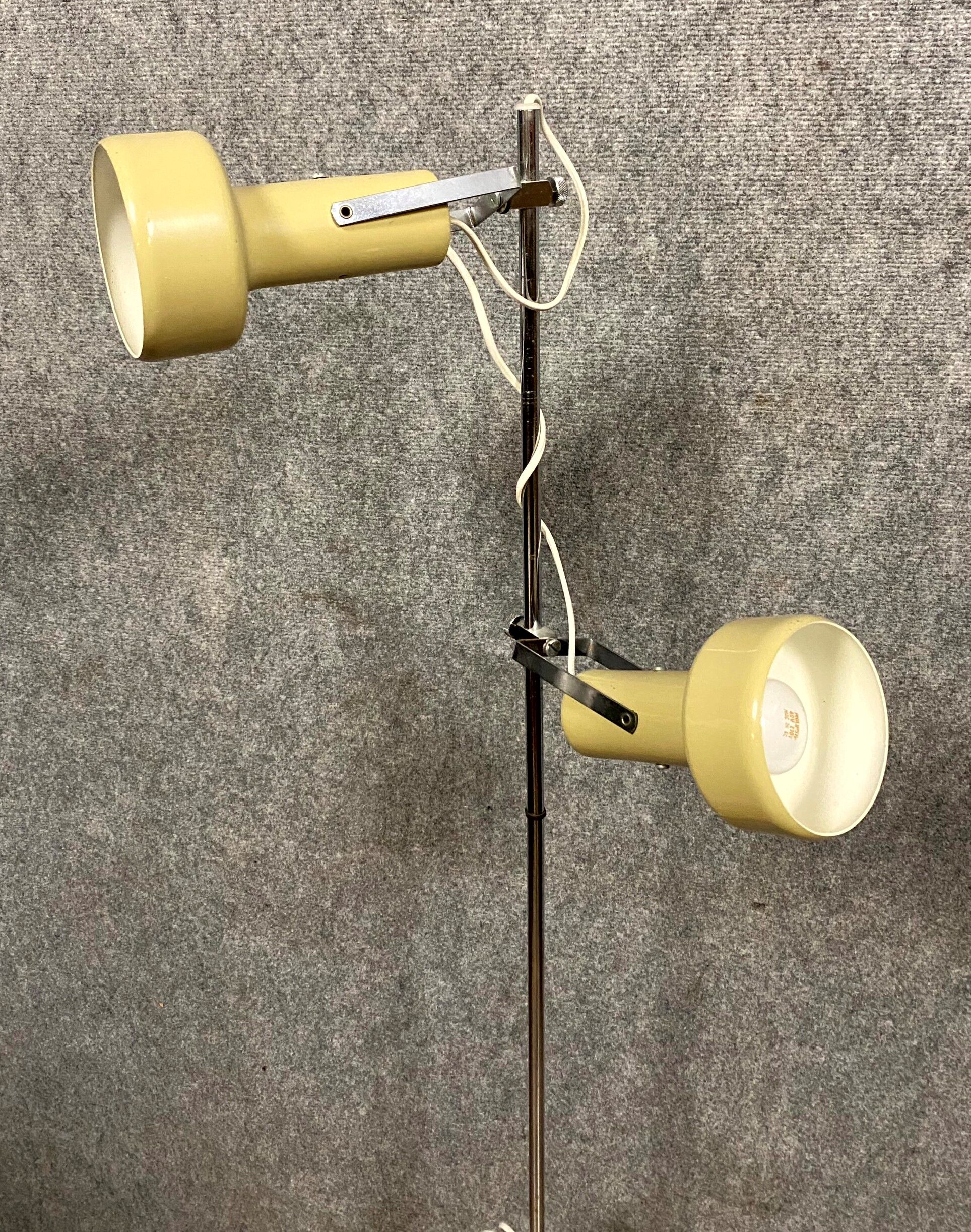 Chrome vintage floor lamp 1960