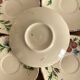 Coffee cups and saucers in Desvres earthenware.