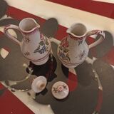 Pair of ceramic pitchers