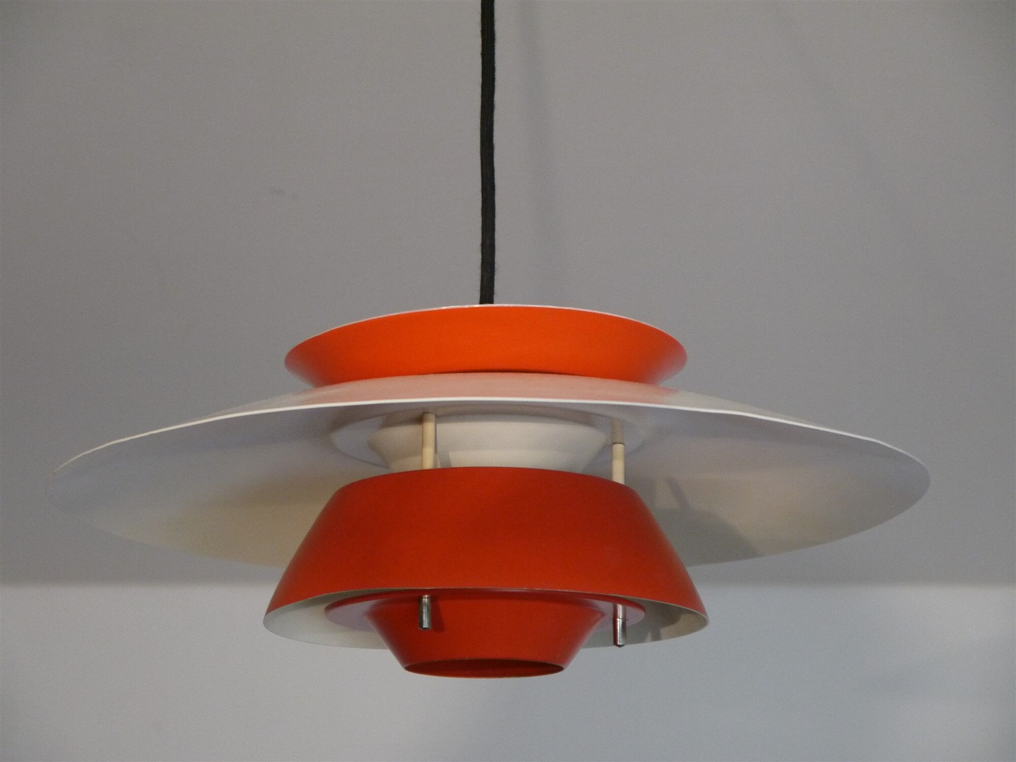 Scandinavian vintage two-tone suspension Denmark 1960