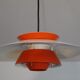 Scandinavian vintage two-tone suspension Denmark 1960