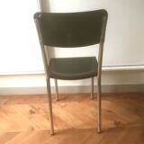 René Herbst black Bakelite chair 1940