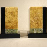 Pair of marble bookends