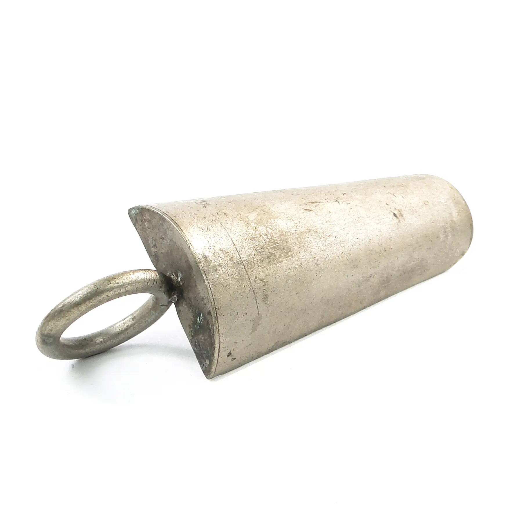 Coffee scoop, mid-century modern, silver-plated alpaca, United Kingdom, 1950s