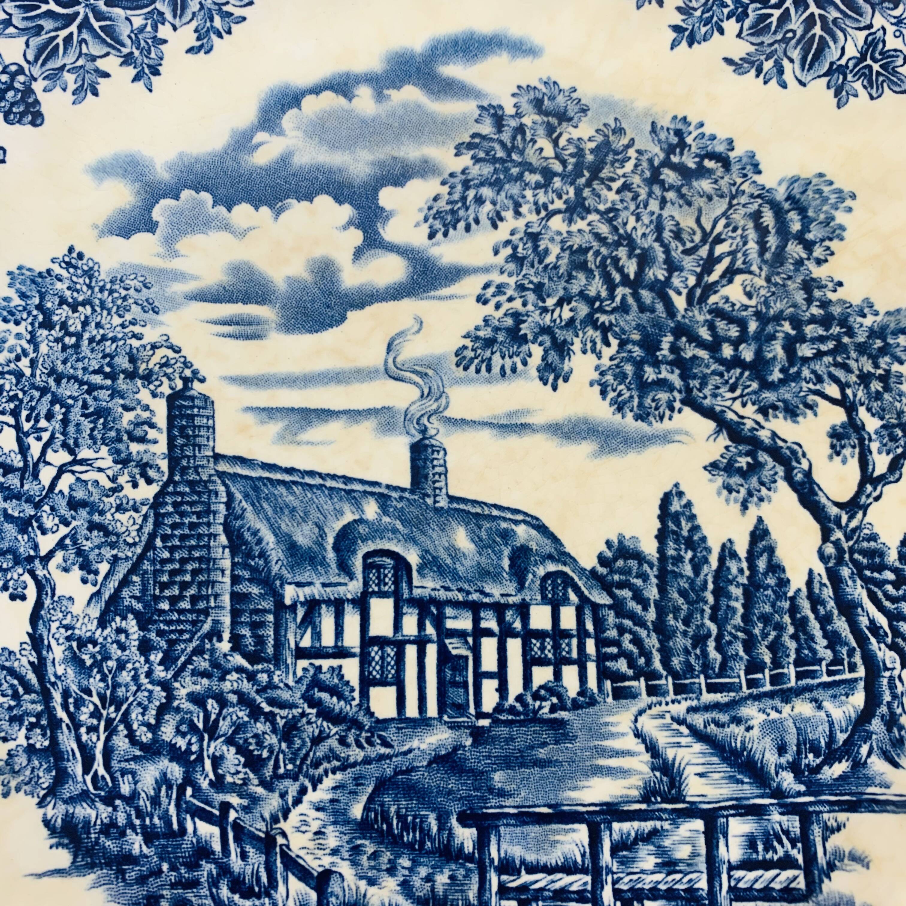 5 Myott The Brook English Ironstone Dinner Plates