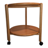 Chariot, desserte pliante Jens Quistgaard Dansk Lazy Susan, Danemark 1970