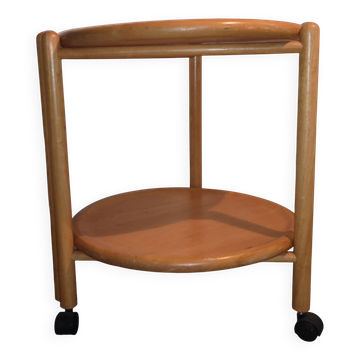 Chariot, desserte pliante Jens Quistgaard Dansk Lazy Susan, Danemark 1970