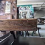 Table Torbecchia in Walnut by Giovanni Michelucci for Poltronova