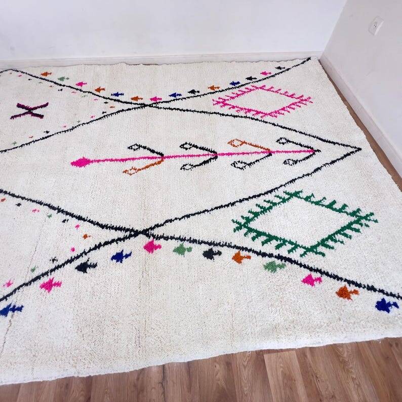 Moroccan handmade rug 200cm x 300cm