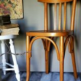 Chaise de bistrot en bois courbé Mahieu