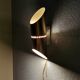 Vintage metal wall lamp 1970