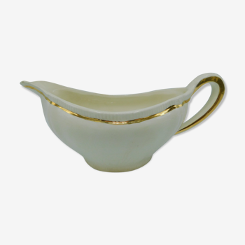 Longchamp ivory and gold saucière