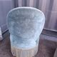 Paire de chauffeuses fauteuils anciens