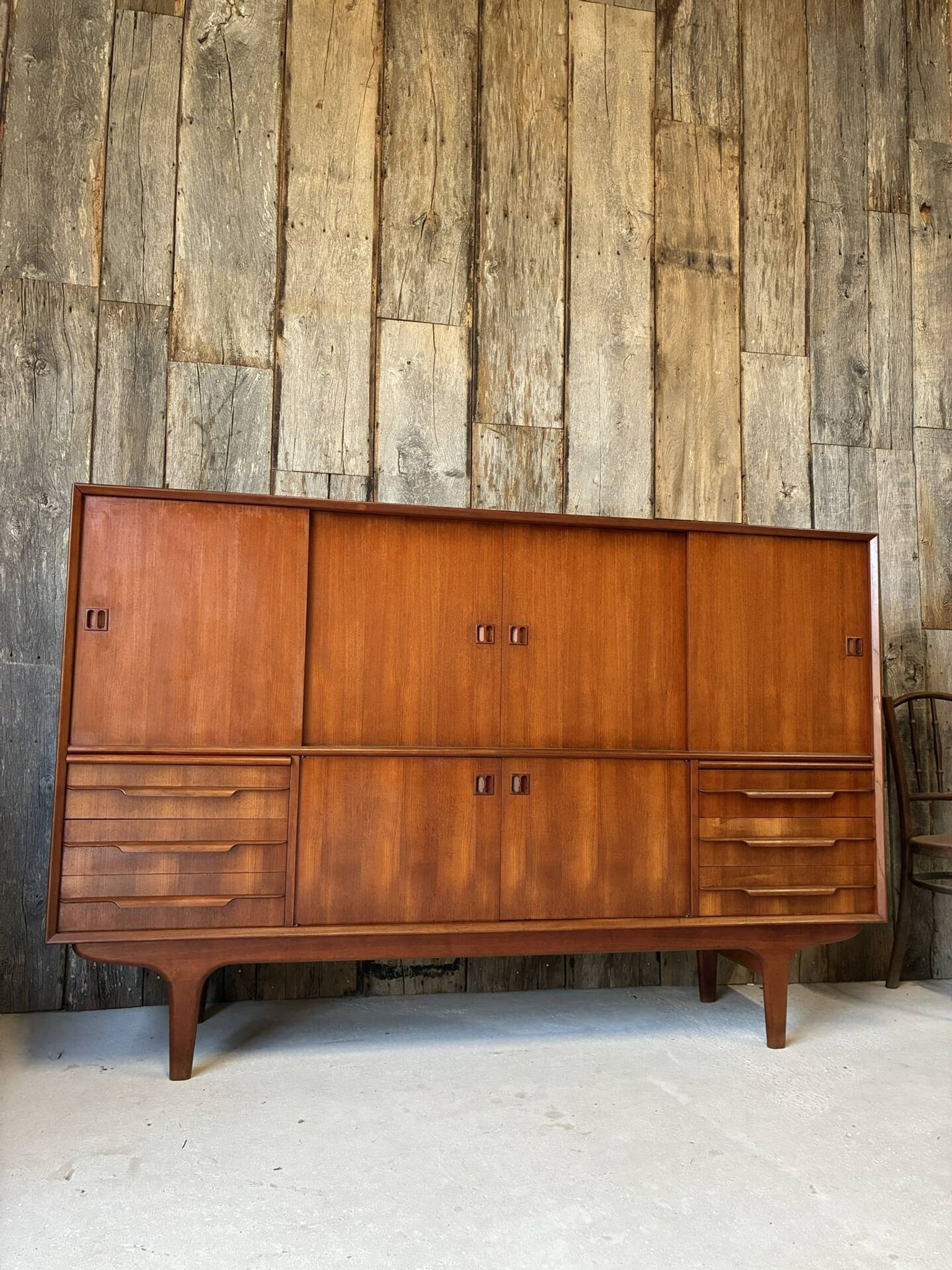 Enfilade, buffet en teck