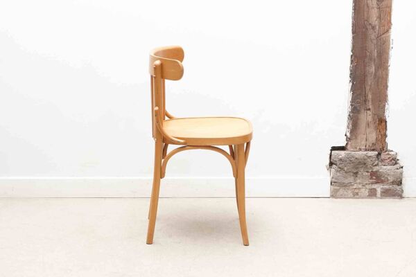 Chaise bistrot style Baumann hêtre