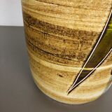 Pottery fat lava multicolor 546-40 vase made by Scheurich, 1960s