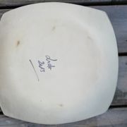 Plat carré artisanal