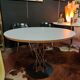 Isamu Noguchi Cyclone table by Knoll, circa 1970s, white laminate top