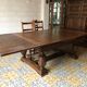 Vintage wooden dining room table