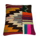 Housse de coussin en patchwork turc vintage, 40 x 40 cm