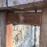 Solid wood carver's workbench