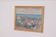 Swedish Oil on Panel “Village Scene” by E. R. Olsson, Vintage & Framed 54 × 66 cm