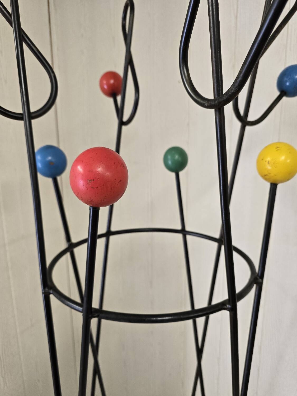 Vintage coat rack "cle de sol" 1950