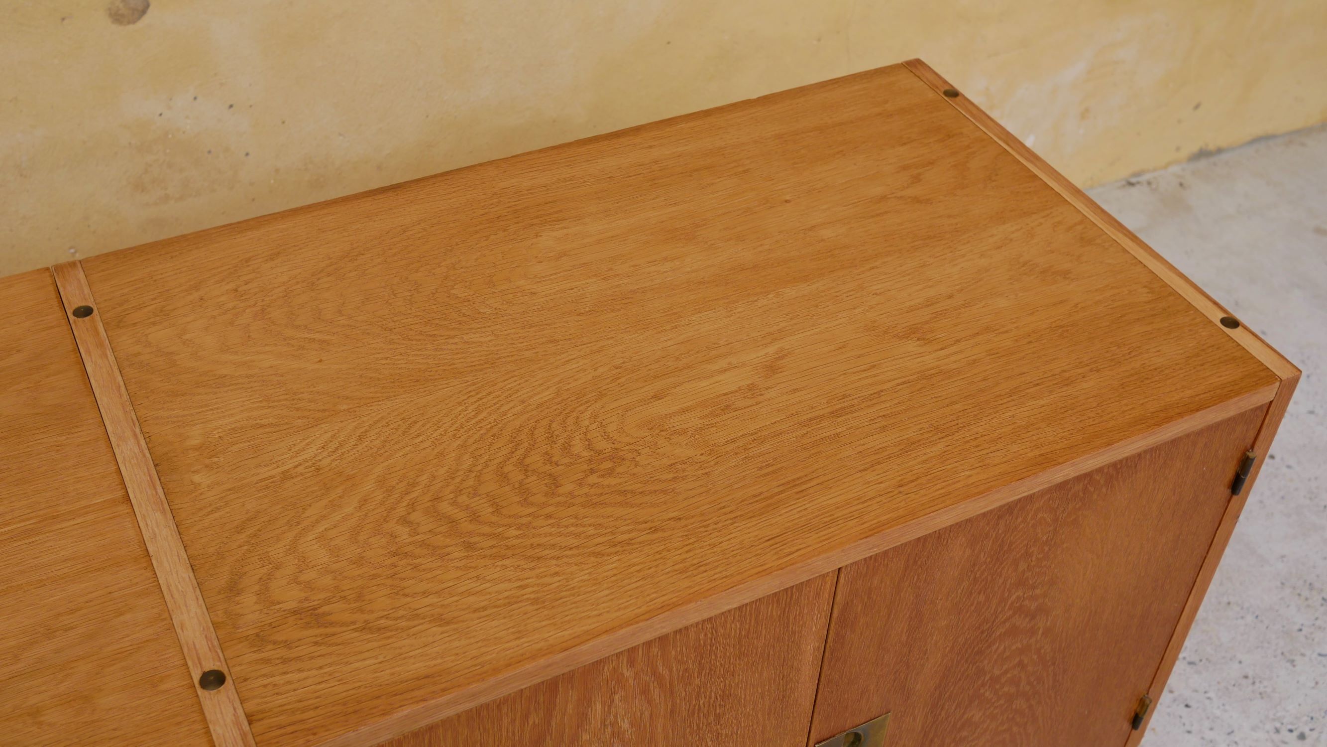 Vintage sideboard by René-Jean Caillette for Charron editions