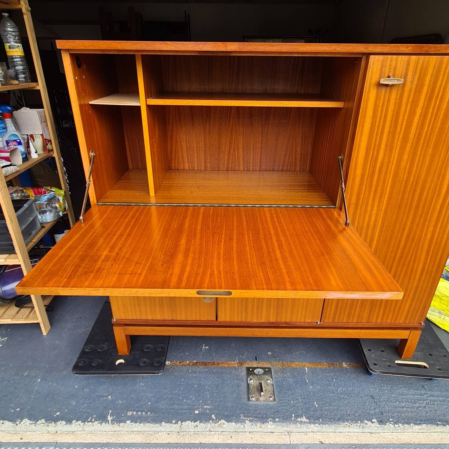 Storage unit, living buffet, secretary Marcel Gascoing