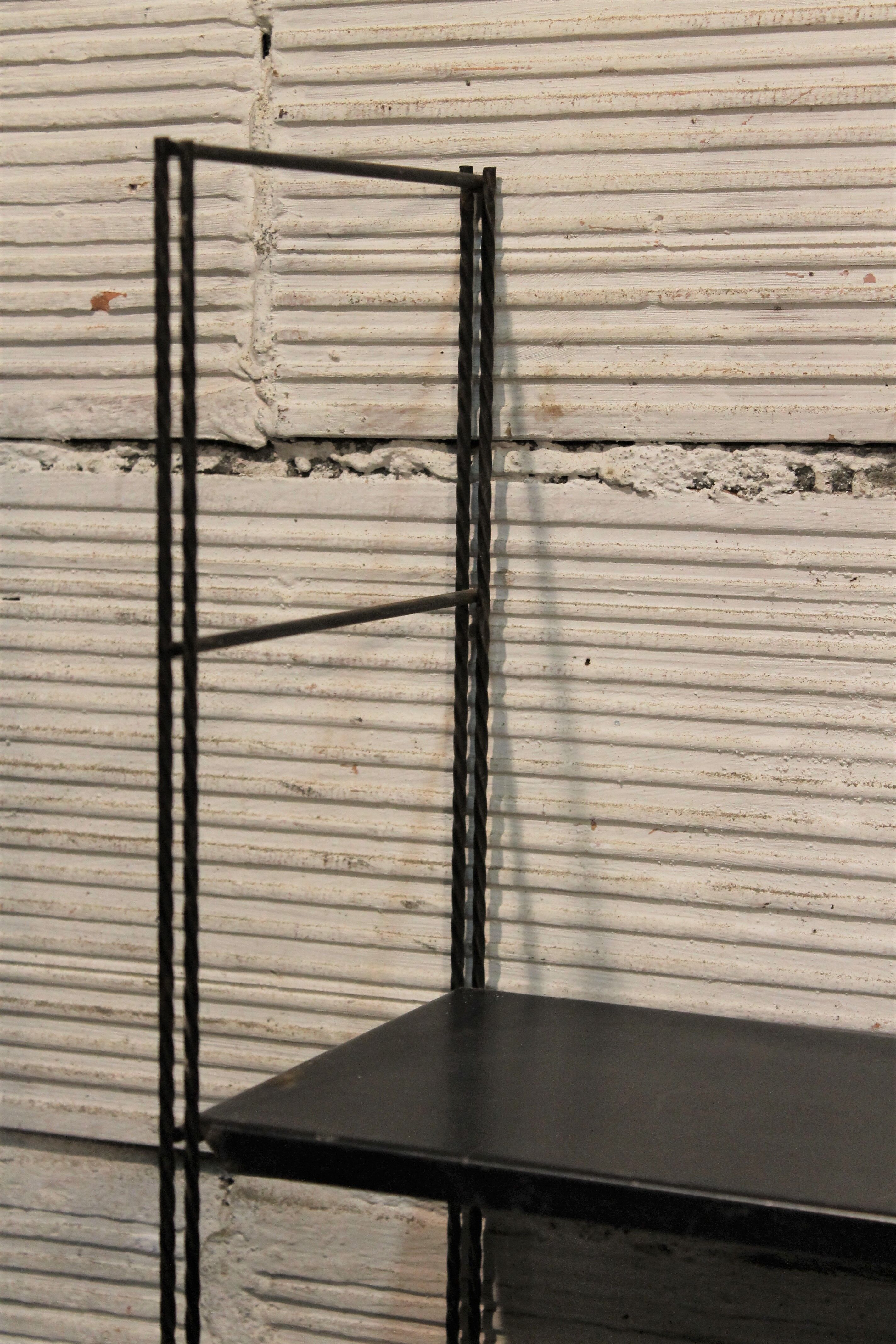 Shelves wall string 60s