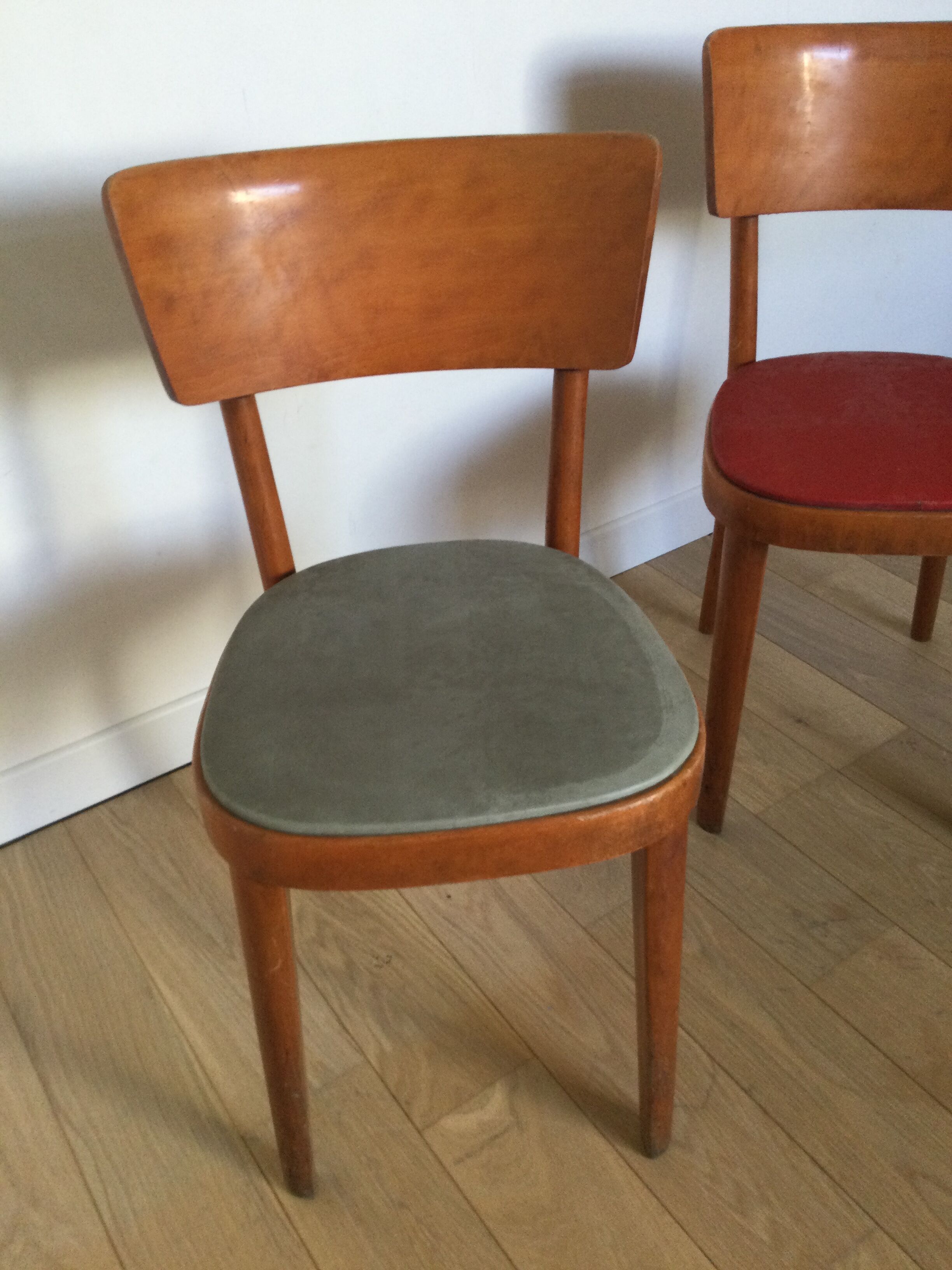 Vintage retro bistrot chairs
