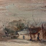 Painting on canvas