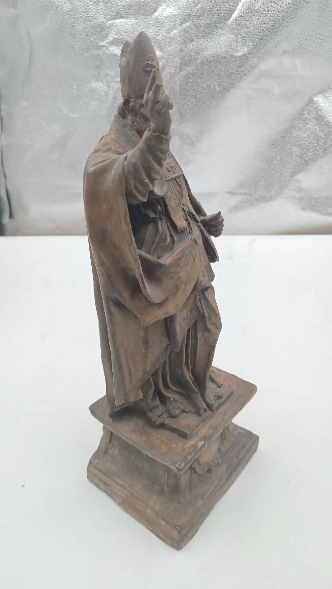 18th-century terracotta sculpture - San Petronio, Emilian school (Italy)