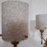 Lustre brass and perspex