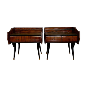 Paire de tables de chevet