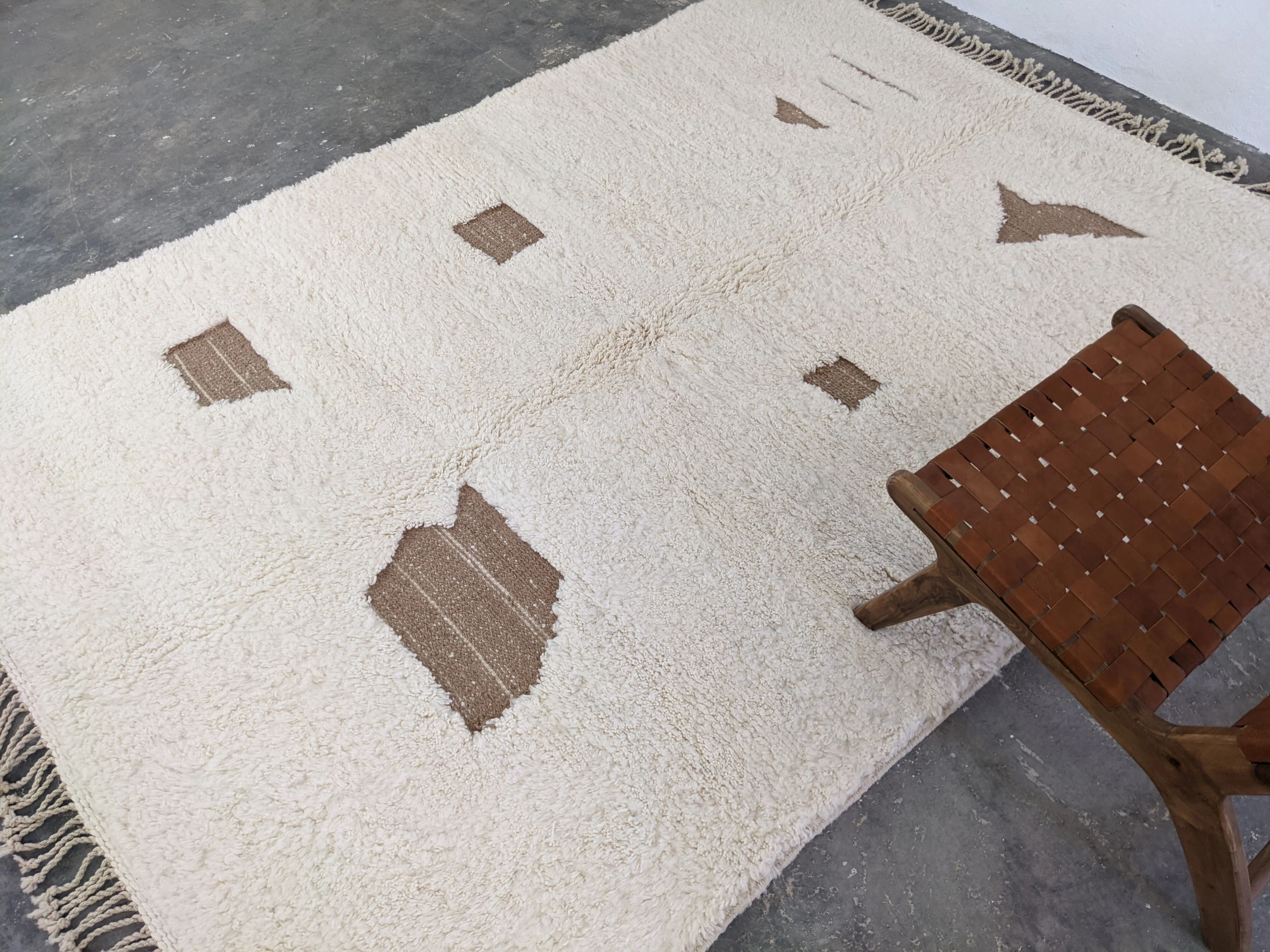 Grand tapis Beni Ouarain, 285 x 210 cm