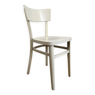 White vintage bistro chair