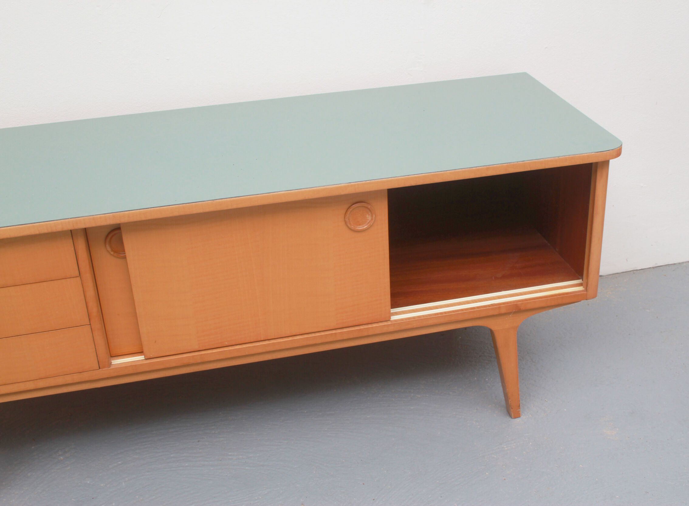 1950s commode in marple and formica