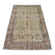 Tapis kilim turc tissé à la main 4x6, tapis en laine turque