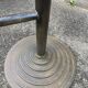 Tabouret tracteur en fonte invicta france vintage