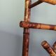 Antique bamboo cloakroom